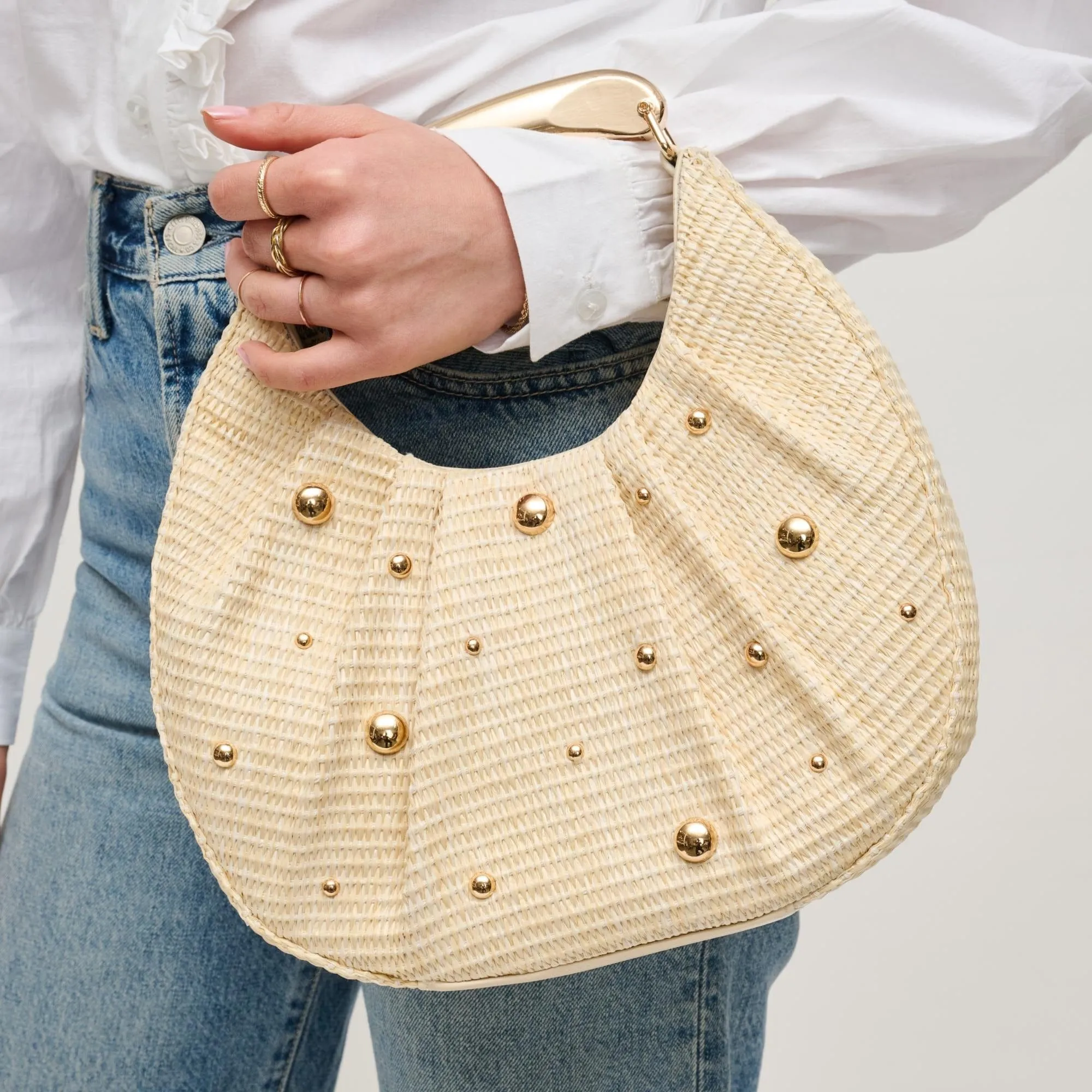 Trend Alert 29707A Delilah Studded Crossbody Bag