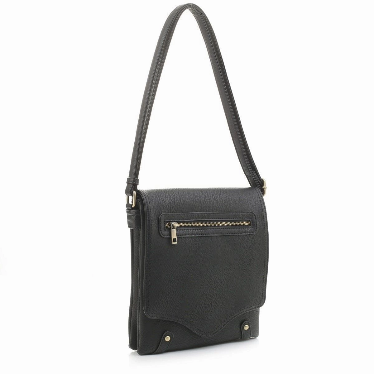 DSC31184LK  Zipper Pocket Flap Over Concealed Carry Crossbody Elegant Durability Outdoor Simplicity