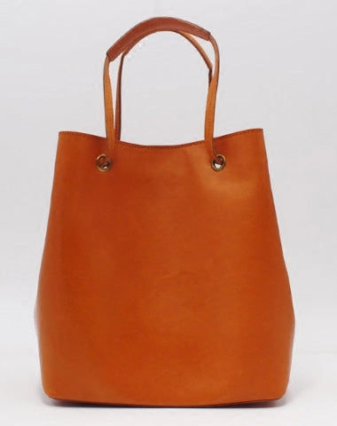 Handmade Leather Tote Purse Bucket Bag Handbag Shoulder Bag Large for Women Leather Shopper Bag Durable Accessory Holiday Getaway
