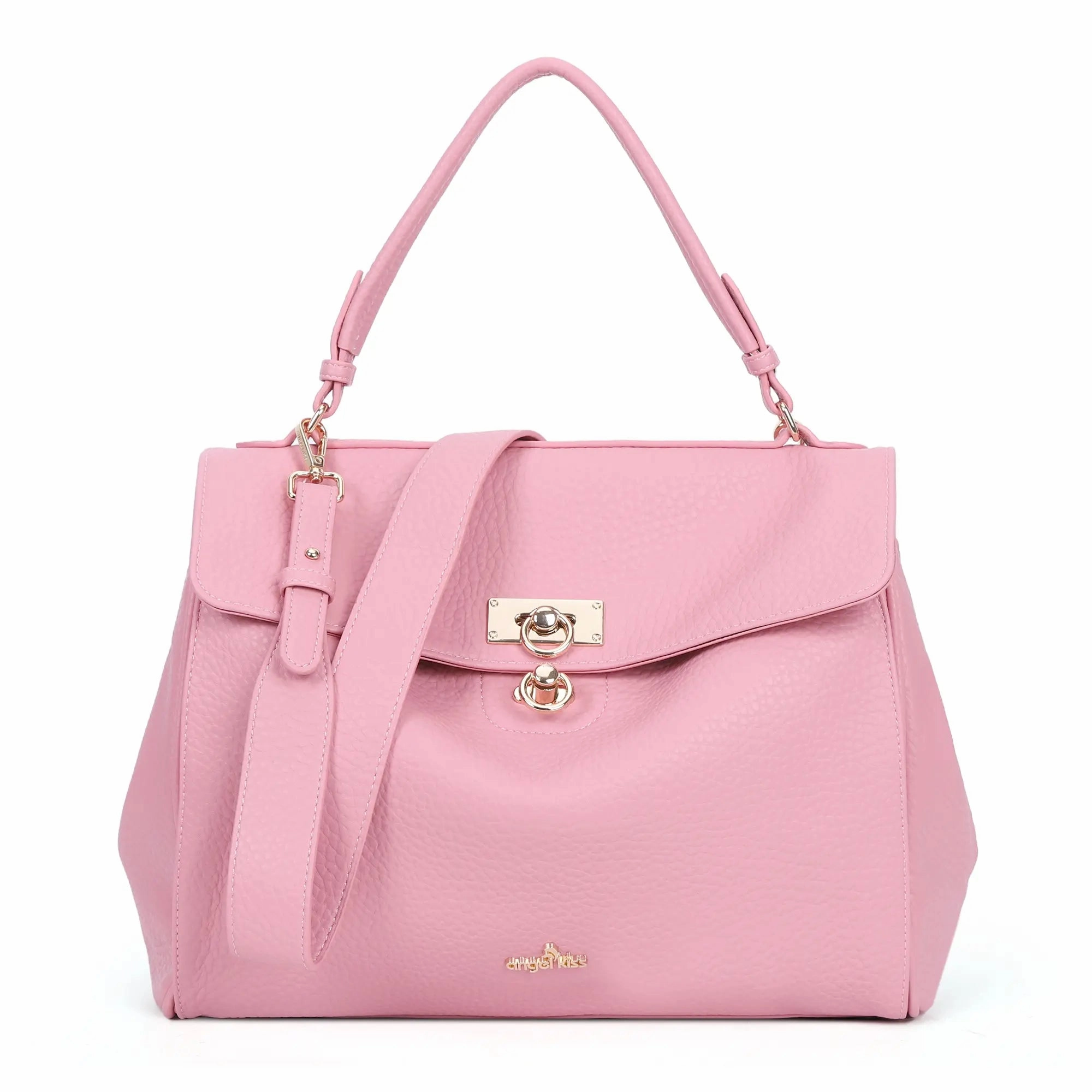 Minimal Charm Angelkiss Elegant Urban Tote | Leather Shoulder Bag for Women