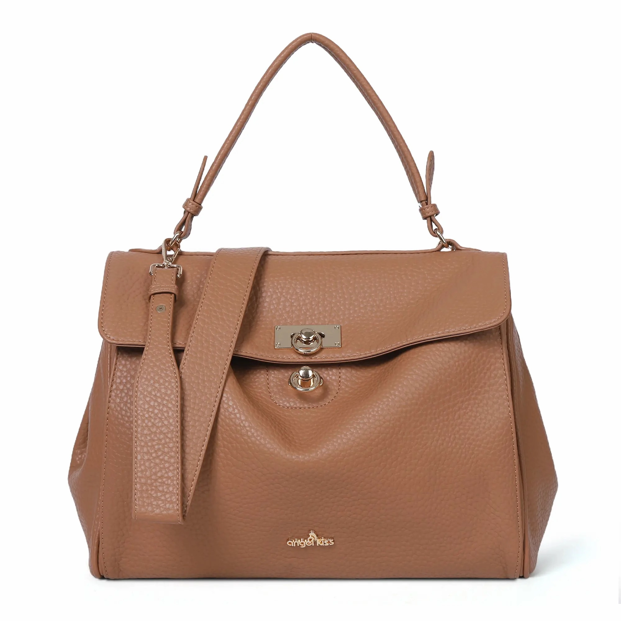 Angelkiss Elegant Urban Tote | Leather Shoulder Bag for Women Everyday Travel Use Urban Edge