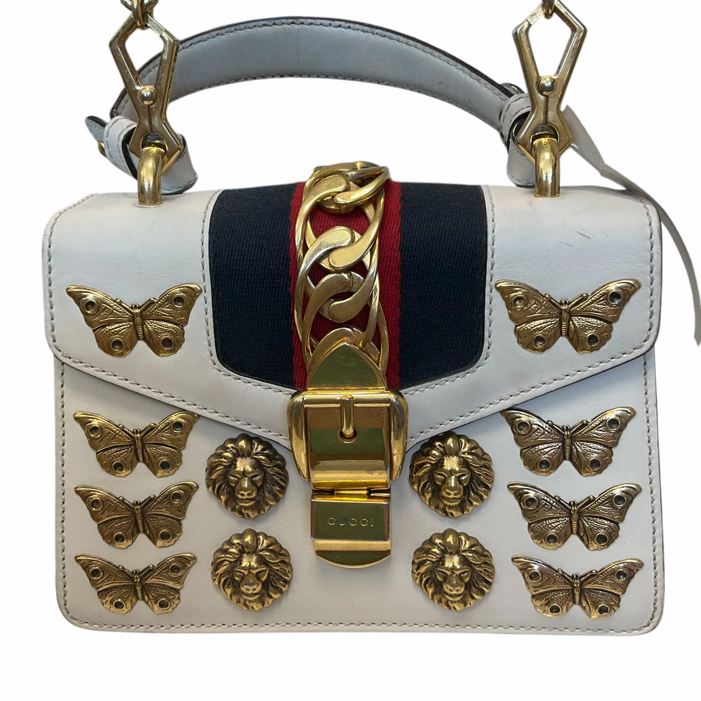 Authentic Gucci Handbag Smart business purse Handcrafted Detail