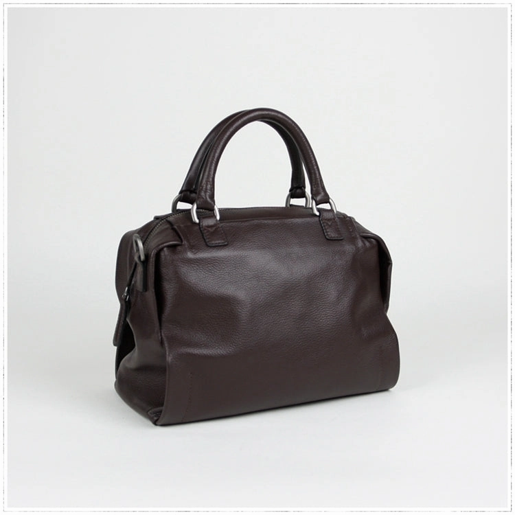 Classic Womens Coffee Work Leather Handbag Purse Leather Coffee Work Shoulder Bag Handbag Purse for Ladies Weekend Accessory Holiday Getaway