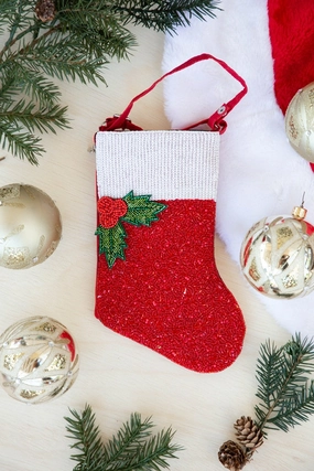 Beaded Club Bag - Stocking Compact Beauty Style Upgrade