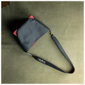 Smooth Design Black Womens Leather Bucket Shoulder Purse Womens Barrel Black Leather Handbag Shoulder Bag for Ladies