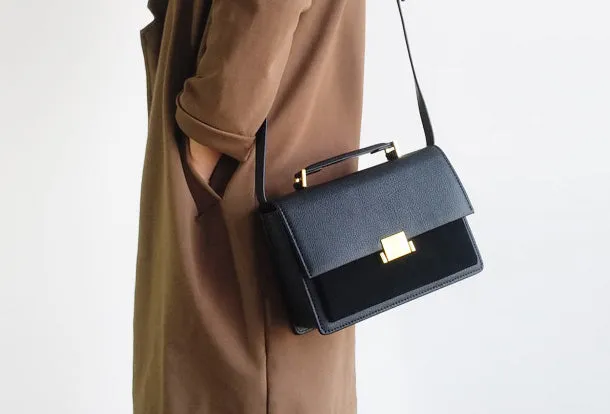 Genuine Leather Bag Handbag Purse Shoulder Bag for Women Leather Crossbody Bag Smart Function