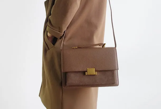 Luxury Architecture Quality craftsmanship Genuine Leather Bag Handbag Purse Shoulder Bag for Women Leather Crossbody Bag