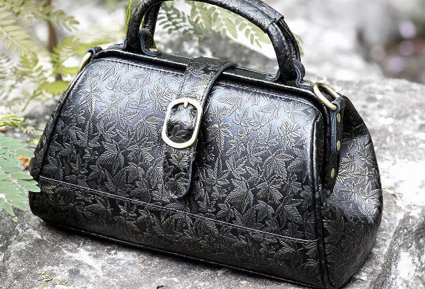 Everyday Outfit Handmade vintage shoulder bag small doctor bag handbag for women