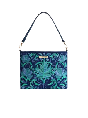 Caprese Siji Tresna Large Blue Crossbody Bag A crossbody bag that is perfect for all-day use Perfect for carrying your essentials while keeping your hands free