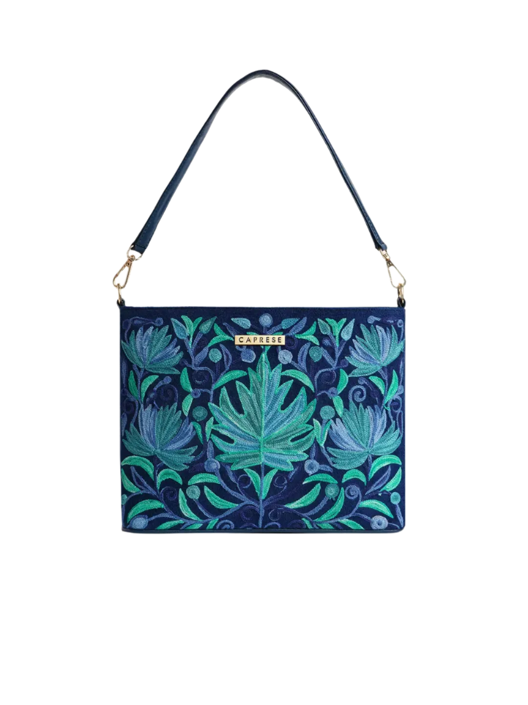 Caprese Siji Tresna Large Blue Crossbody Bag A crossbody bag that is perfect for all-day use Perfect for carrying your essentials while keeping your hands free