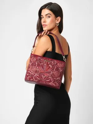 Caprese Siji Tresna Large Red Crossbody Bag Outdoor Everyday Style