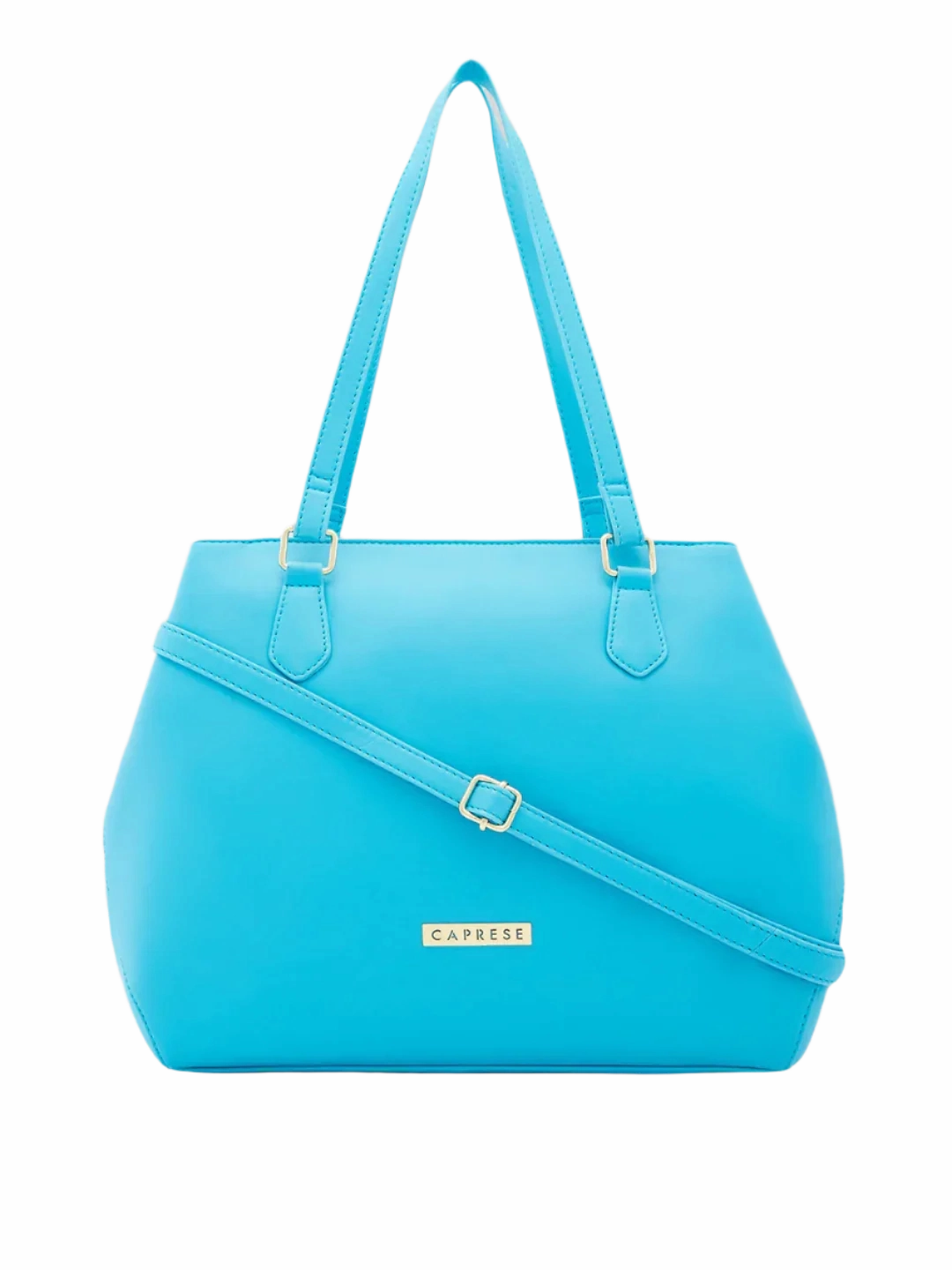 Eco-conscious travel bag Luxury Office Caprese Augustina Medium Bluish Green Tote Bag