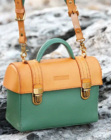 Handmade handbag mini purse leather crossbody bag purse shoulder bag for women Comfortable evening clutch Essential Simplicity