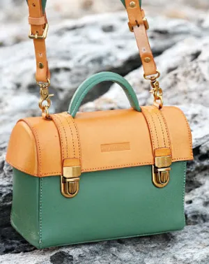 Daily Utility Handmade handbag mini purse leather crossbody bag purse shoulder bag for women