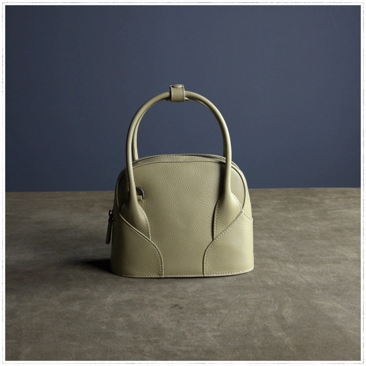 Small Womens Beige Leather Handbag Purse Leather Classic Beige Shoulder Bag Handbag Purse for Ladies Compact accessory