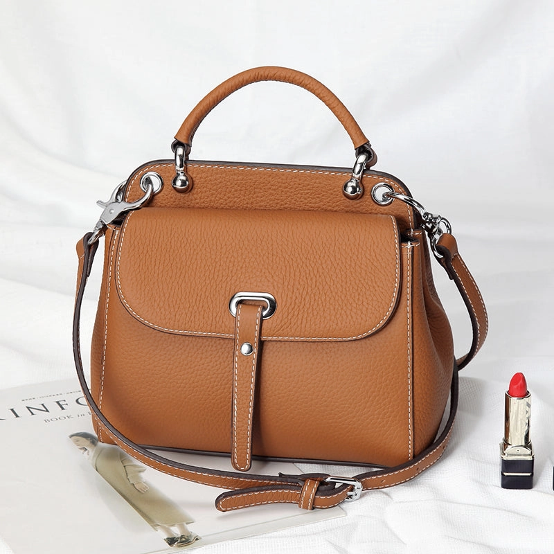 refined design Leather Womens Stylish Green Handbag Purse Crossbody Purse Shoulder Bag for Women