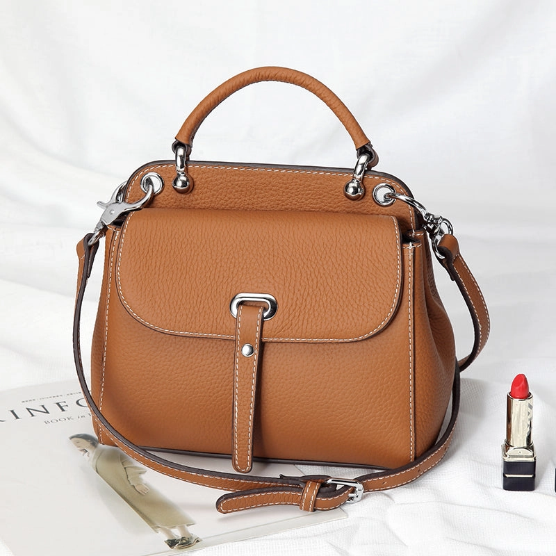 Leather Womens Stylish Green Handbag Purse Crossbody Purse Shoulder Bag for Women Light Structure