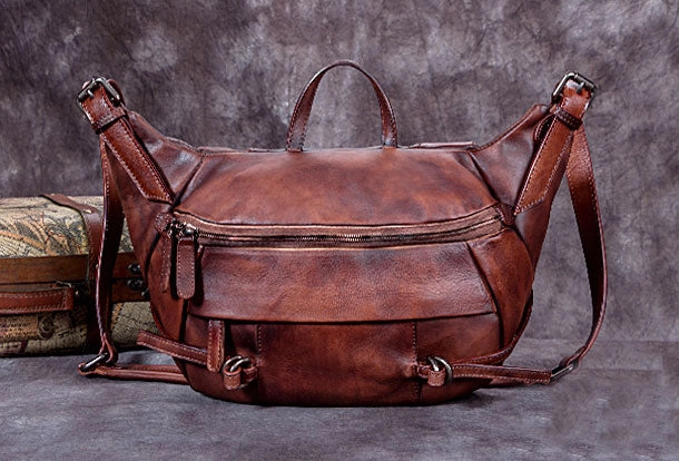 Minimal Design Minimal Structure Vintage Womens Leather Handbag Work Shoulder Bag Purse For Women