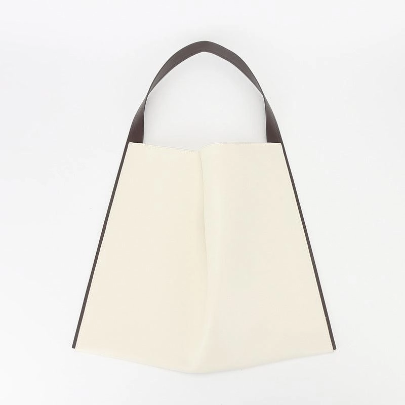 Functional Form Flexible Organizer Large Genuine Leather Classic Tote Bag for Women | Commuter Large Laptop Bag