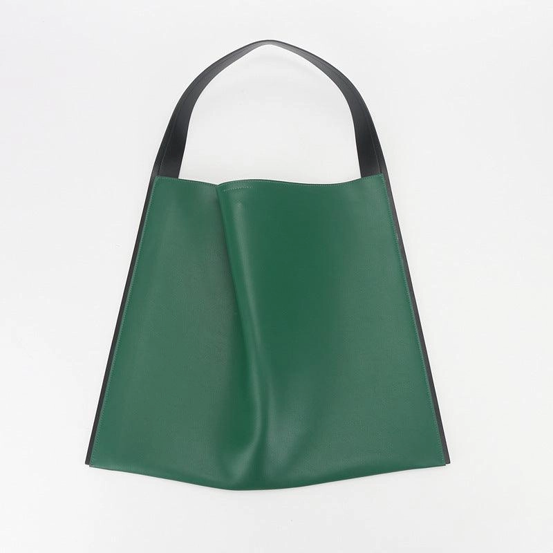 Large Genuine Leather Classic Tote Bag for Women | Commuter Large Laptop Bag Practical Everyday Everyday Essential