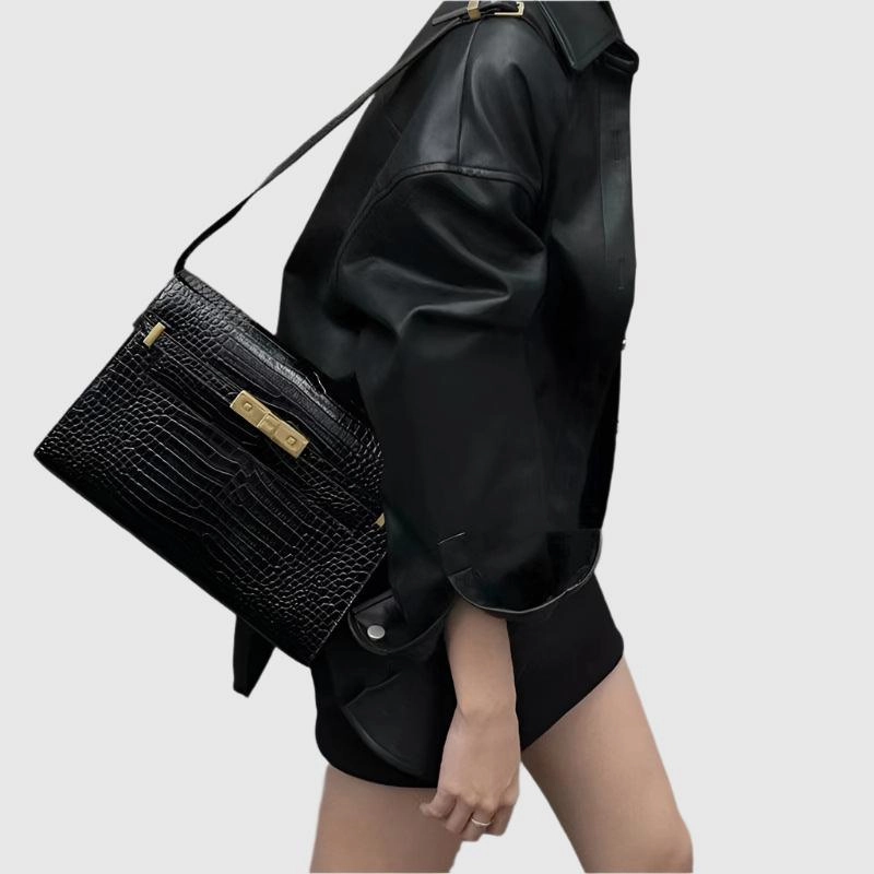 Lightweight Material Leather Minimal Box Crossbody Bag, Leather Handbag, Shoulder Bag, Leather Purse, Leather Laptop Bag, Handbag, Women Designer Bag, Gift