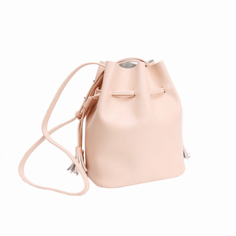 Stylish Bucket Bag LEATHER WOMENs SHOULDER BAGs Purse FOR WOMEN Light Urban Carry