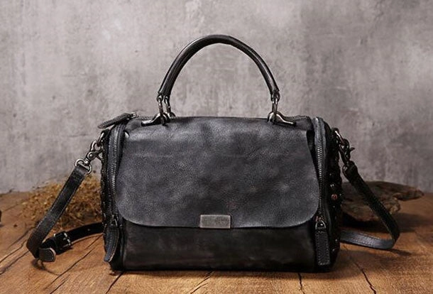 Contemporary Finish Season Favorite Handmade Leather womens handbag purse shoulder bag for women leather shopper bag