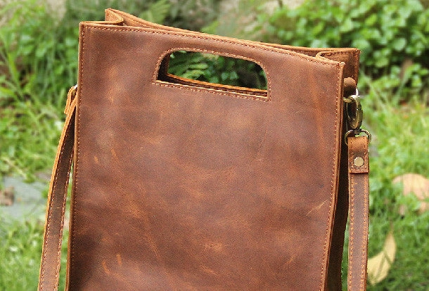 Trendy Organizer Urban Explorer Handmade vintage rustic leather crossbody Shoulder Bag handbag for women lady