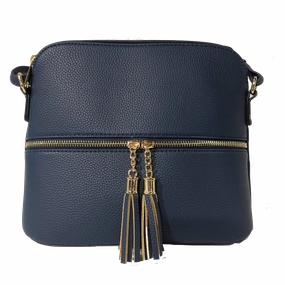 Bold Touch Crossbody Purse - Navy