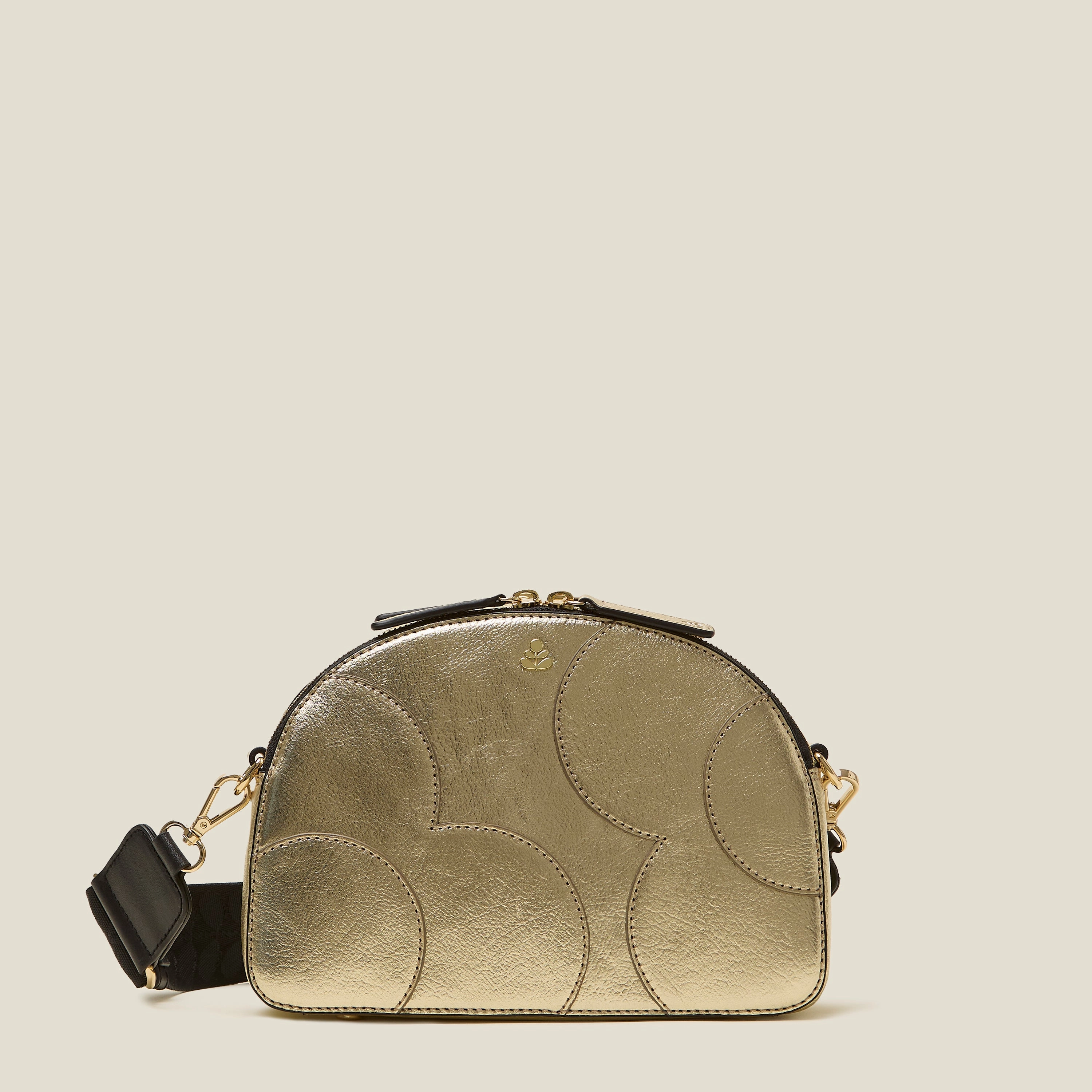 Luna Crossbody - Spot Flower Gold Fashion Comfort