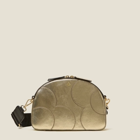 Luna Crossbody - Spot Flower Gold Fashion Comfort