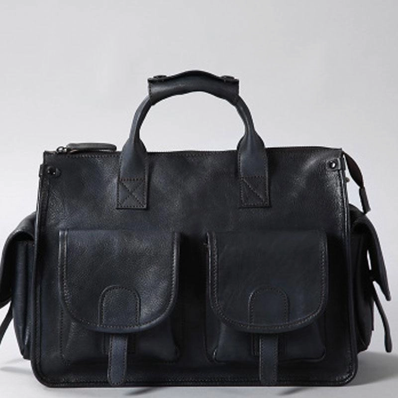 Everyday Utility Leather Mens Cool Messenger Bag Travel Bag Business Bag Laptop Bag for men