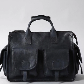 Everyday Utility Leather Mens Cool Messenger Bag Travel Bag Business Bag Laptop Bag for men