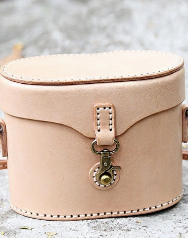 Weekend Travel Handmade bucket purse leather crossbody bag purse shoulder bag for women