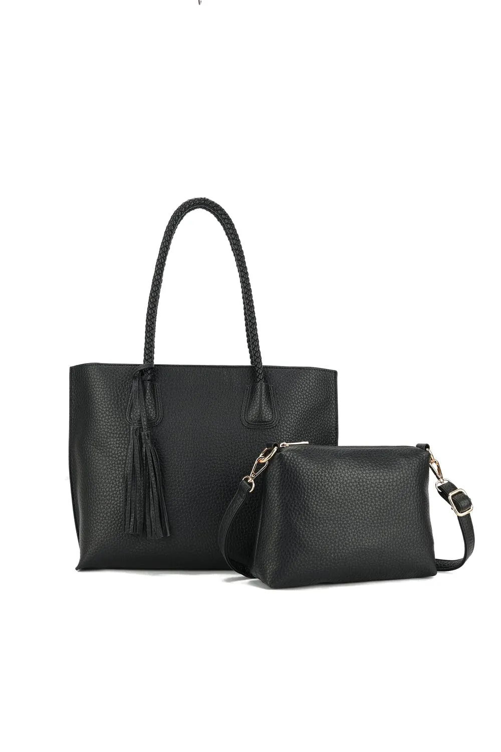 25185 2 in 1 Tote and Crossbody Bag Set Trend Alert Compact Urban Design