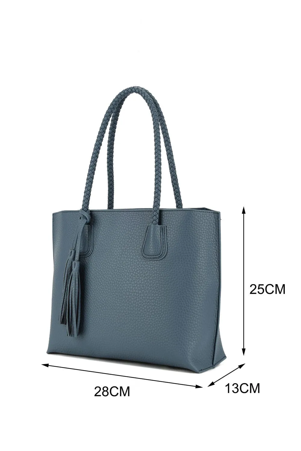 Elegant Simplicity Functional Journey 25185 2 in 1 Tote and Crossbody Bag Set