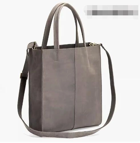Cool Handmade Leather Mens Tote Bag Cool Messenger Tote Bag Handbag for men Urban Essential