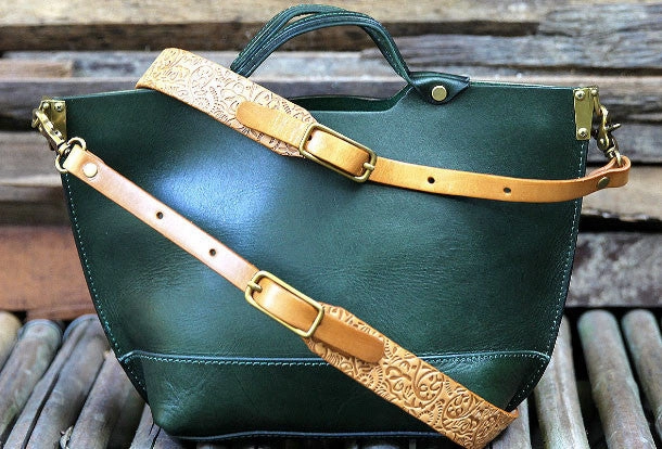 Practical Choice Urban Travel Handmade tote handbag shopper purse leather crossbody bag shoulder bag women