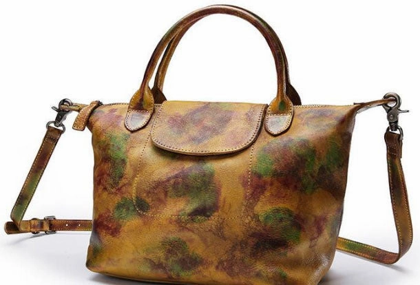 Handmade Leather handbag purse shoulder bag for women leather shopper bag Modern Mood Daily Sophistication