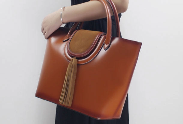 Genuine Leather handbag  purse shoulder bag black for women leather crossbody bag Practical city carrier