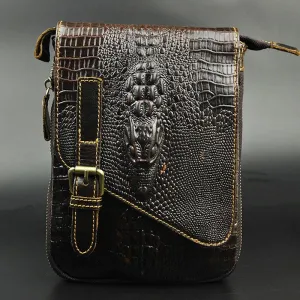 Cool Mens Leather Small Side Bag Belt Pouch Waist Pouch Holster Belt Case for Men Work Accessory