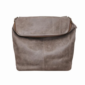 Cool Leather Mens Messenger Bag Square Brown Leather Courier Bags Postman Bags for Men Daily Comfort