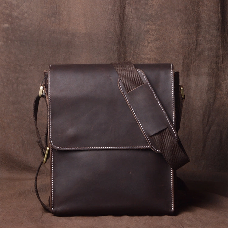 Cool leather mens messenger bag vintage Side Bag shoulder bag for men Business Travel