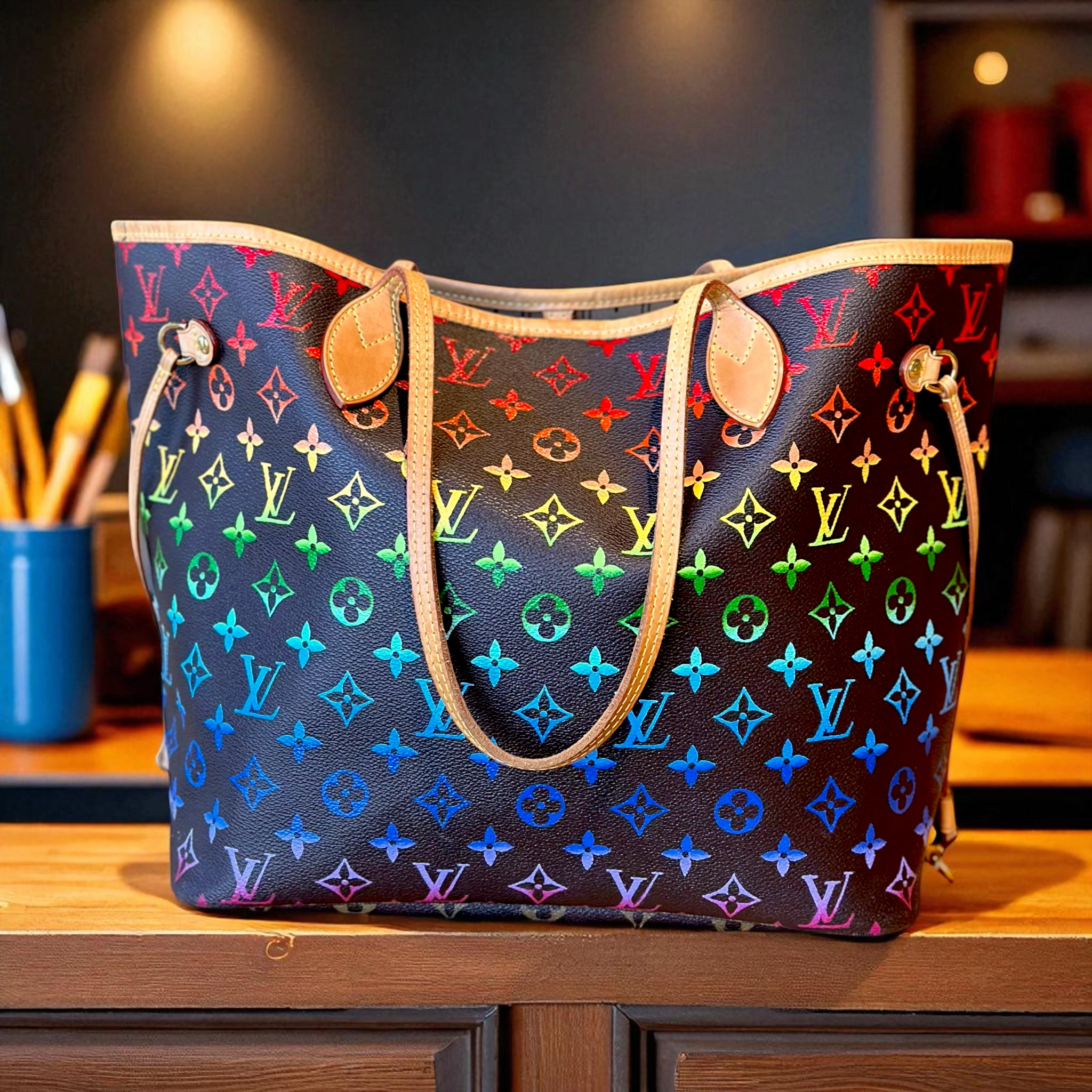 Minimalist Look Daily Organizer Covered in Ombr??