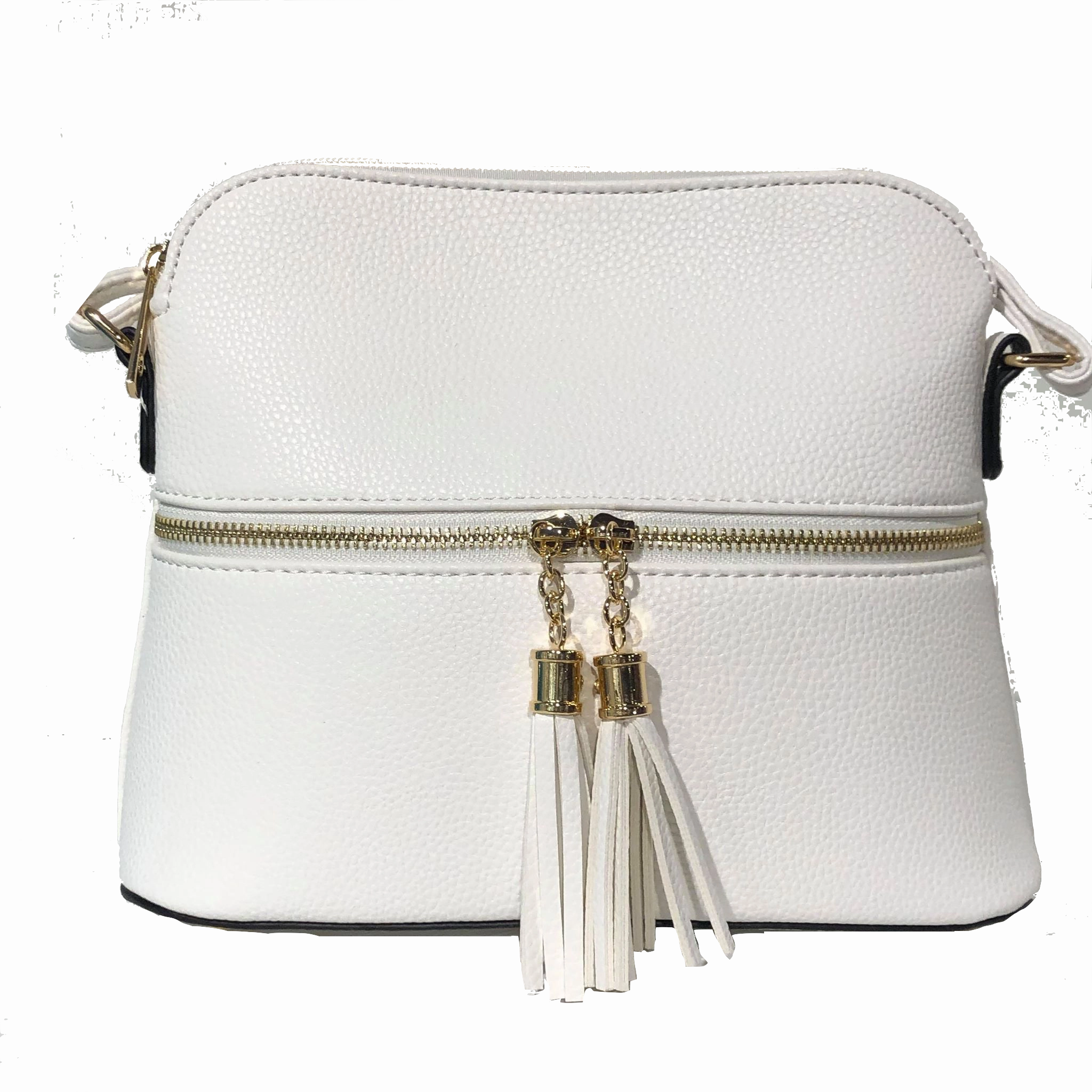 Quality Focus Crossbody Purse - White
