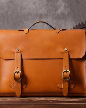 Stylish Design Handmade leather mens Briefcases messenger bags vintage Shoulder Briefcases laptops