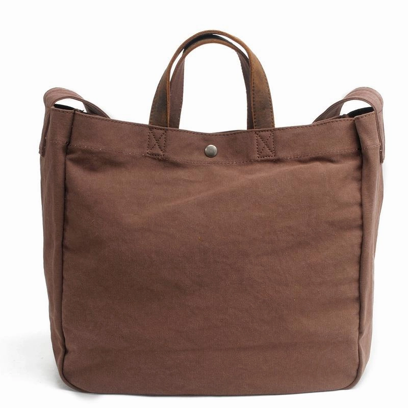 Classic Office Contemporary messenger bag Cute Canvas Mens Womens White Handbag Tote Bag Shoulder Bag Tote Purse For Men