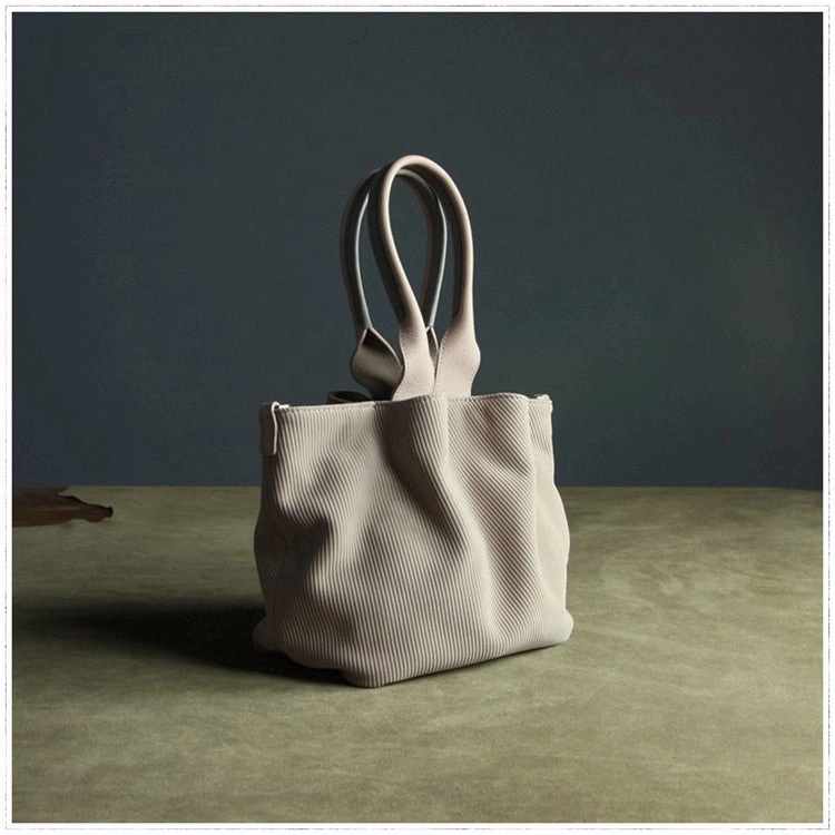 Comfortable Carryall Daily Fashion Cute Womens Khaki Polyester Bucket Handbag Purse Barrel Polyester Shoulder Bag Crossbody Purse for Ladies