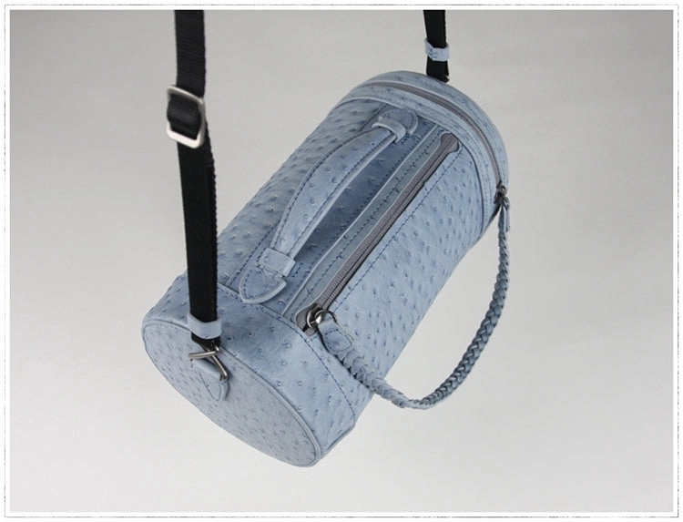 Smart Functional Look Versatile Outfit Match Cute Womens Orange Leather Bucket Shoulder Purse Barrel Crossbody Bag Purse for Ladies