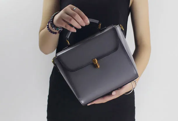 Classic Feature Genuine Leather handbag shoulder bag for women leather crossbody bag